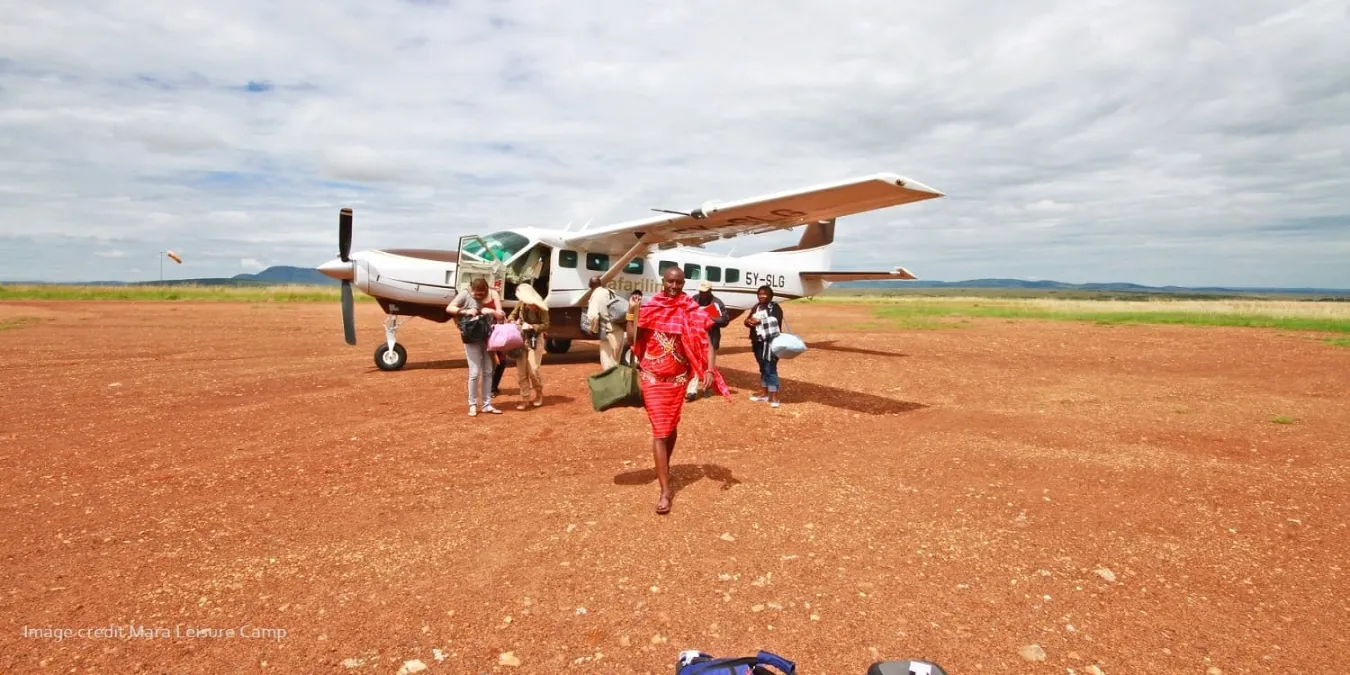 An Airstrip in Masai mara