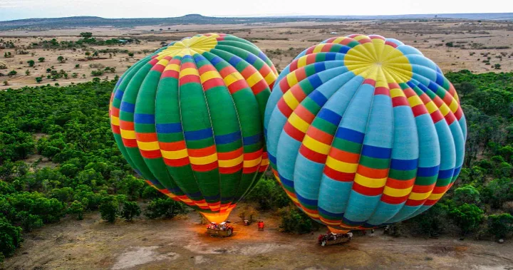 hot air balloon safari