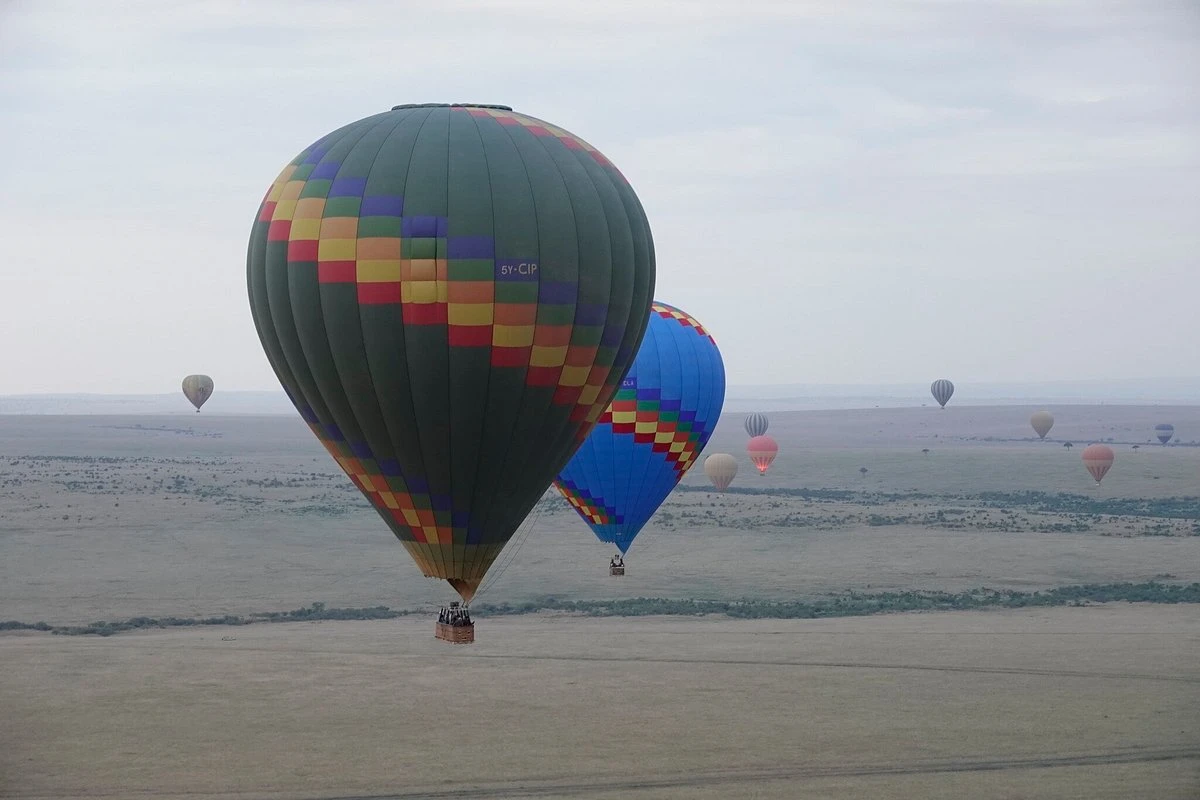 Masai Mara hot air balloon