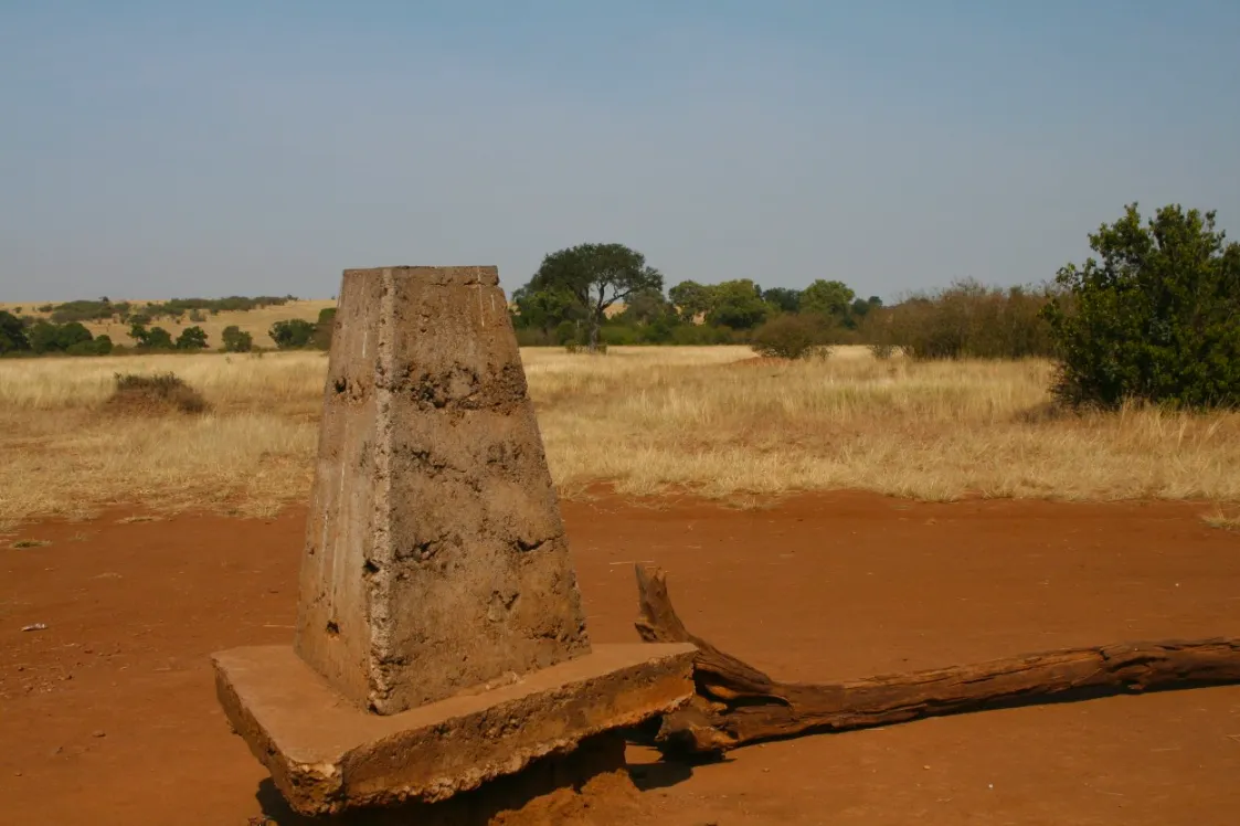 The soil in the Masai mara