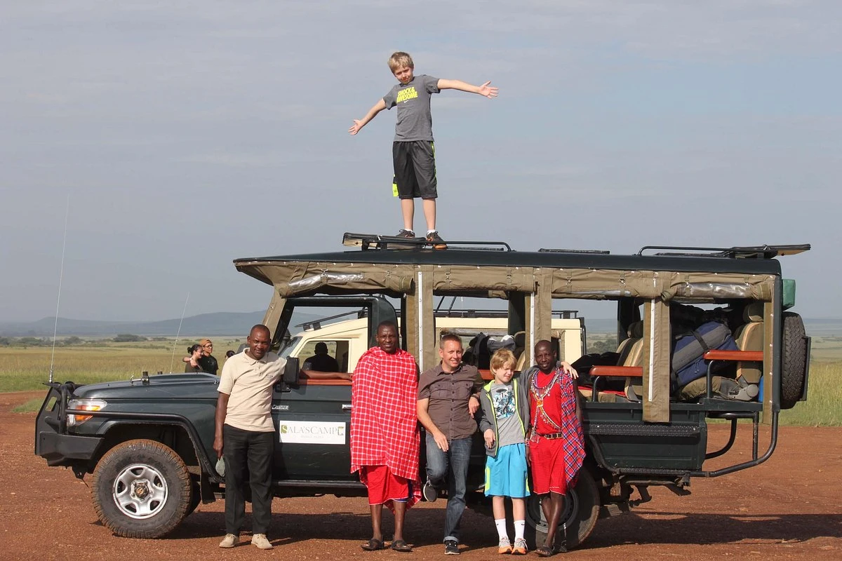 Game Drive in the Mara