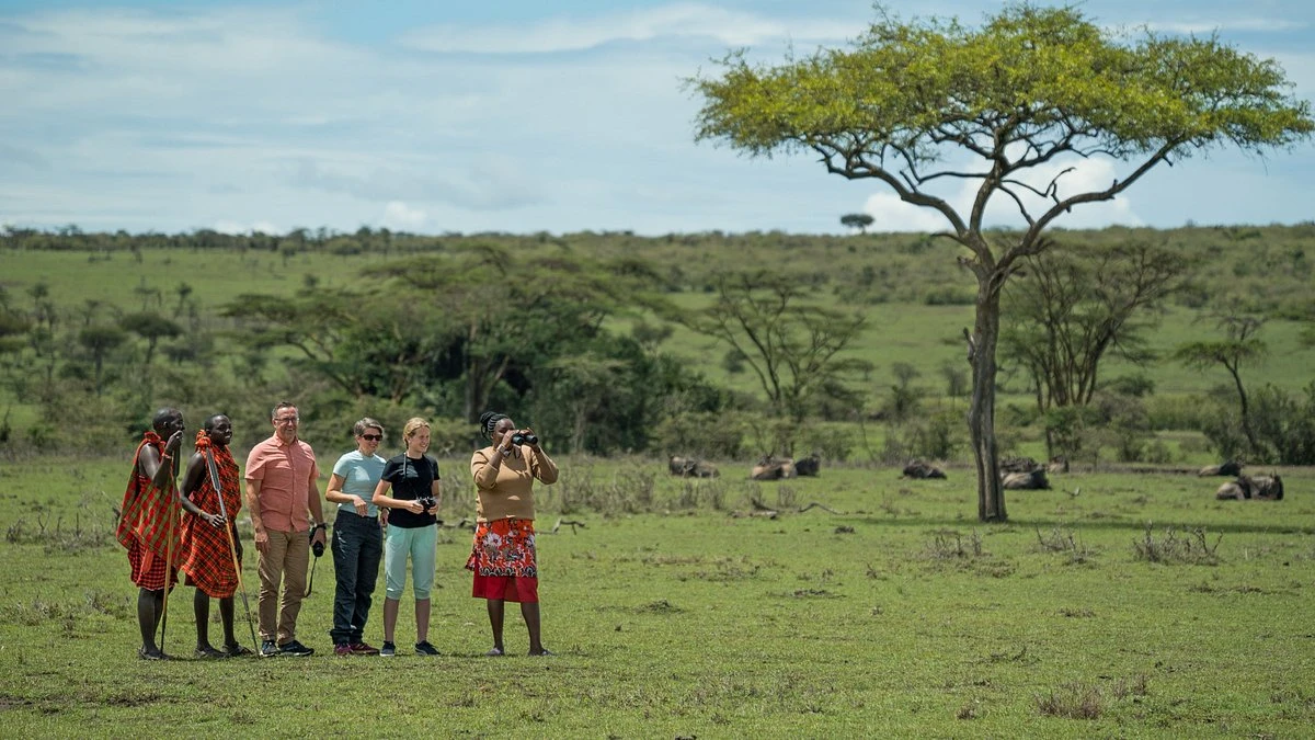 nature walk with masai guides
