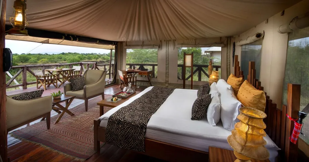 tented camp in the mara north