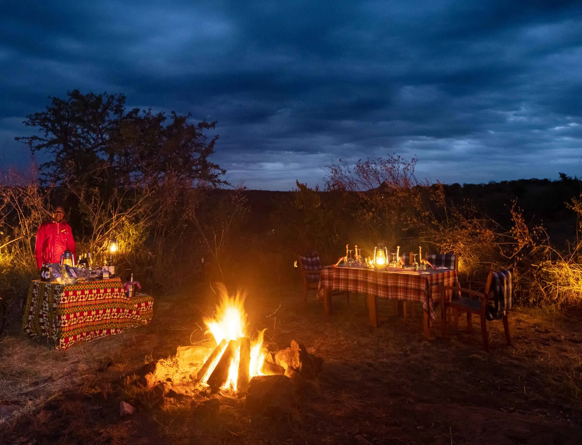Bonfires setup