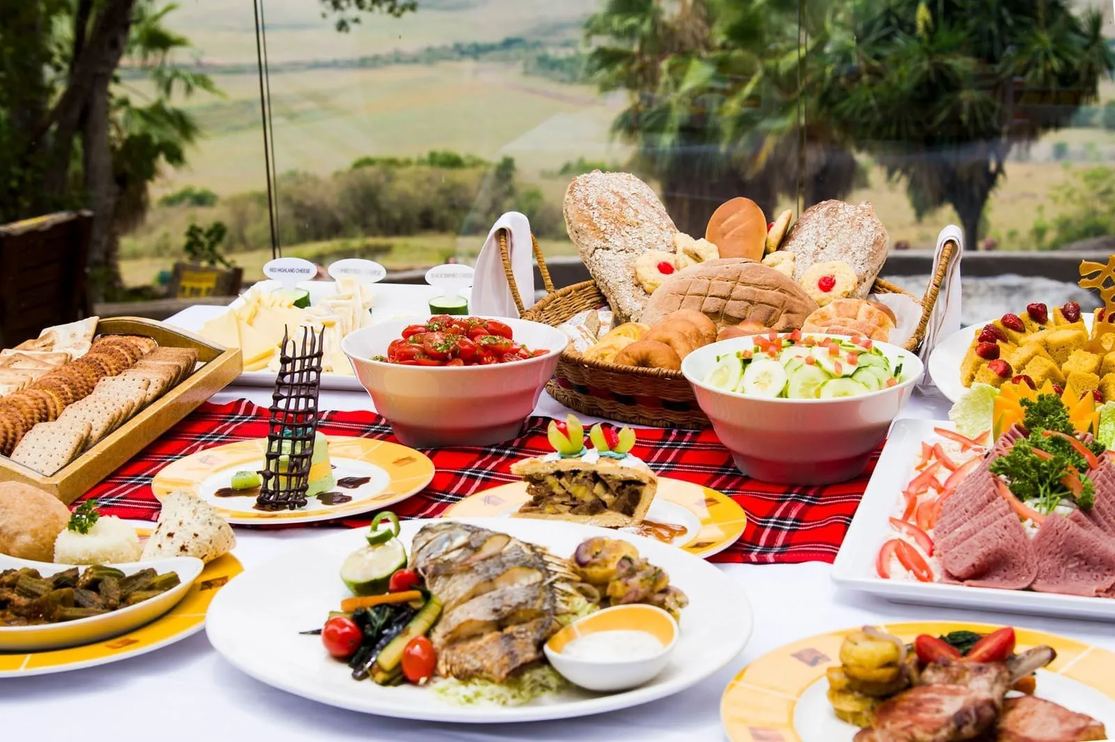 Special and delicious meals in Mara serena